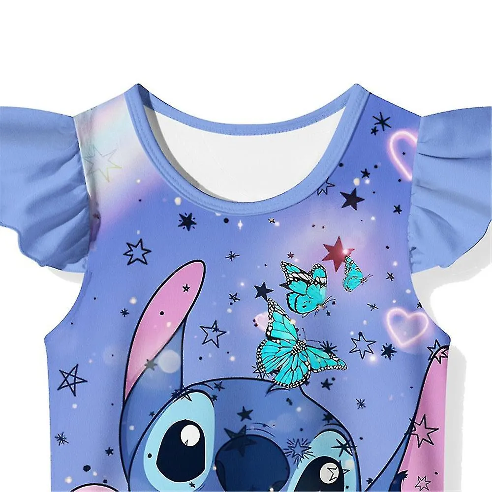 59YEARS KIDS GIRLS LILO & STITCH CARTOON SLEEPWEAR NIGHTWEAR PYJAMAS PJS NIGHTIE NIGHTDRESS