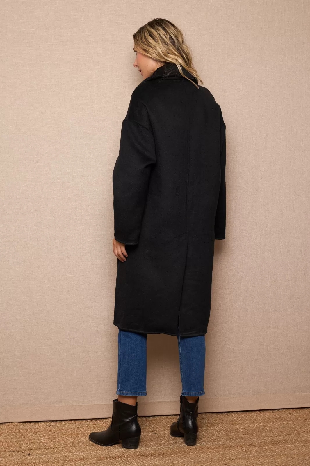 ABRIGO OVERSIZE NEGRO LILY