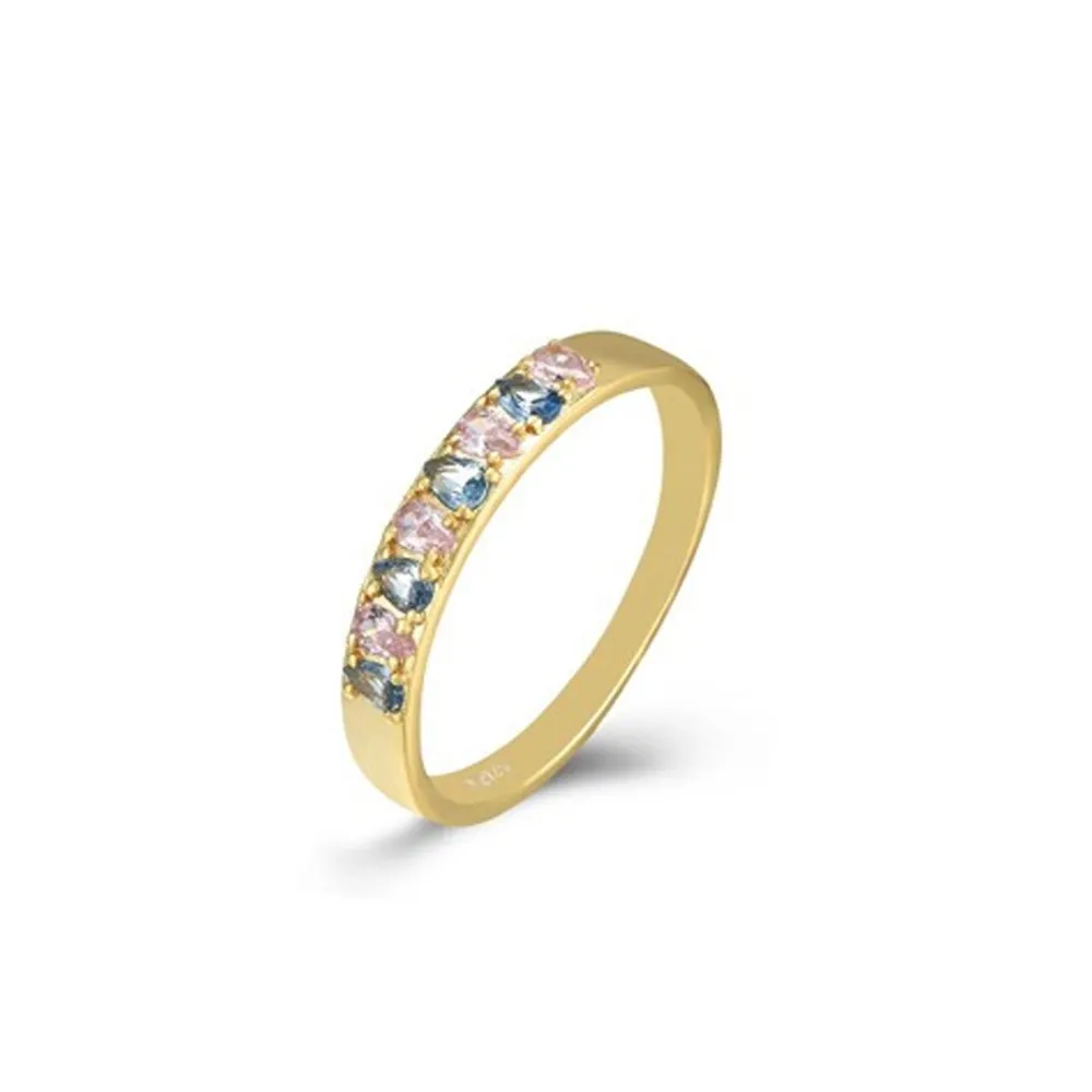 Anillo Waldorf Multicolor Oro