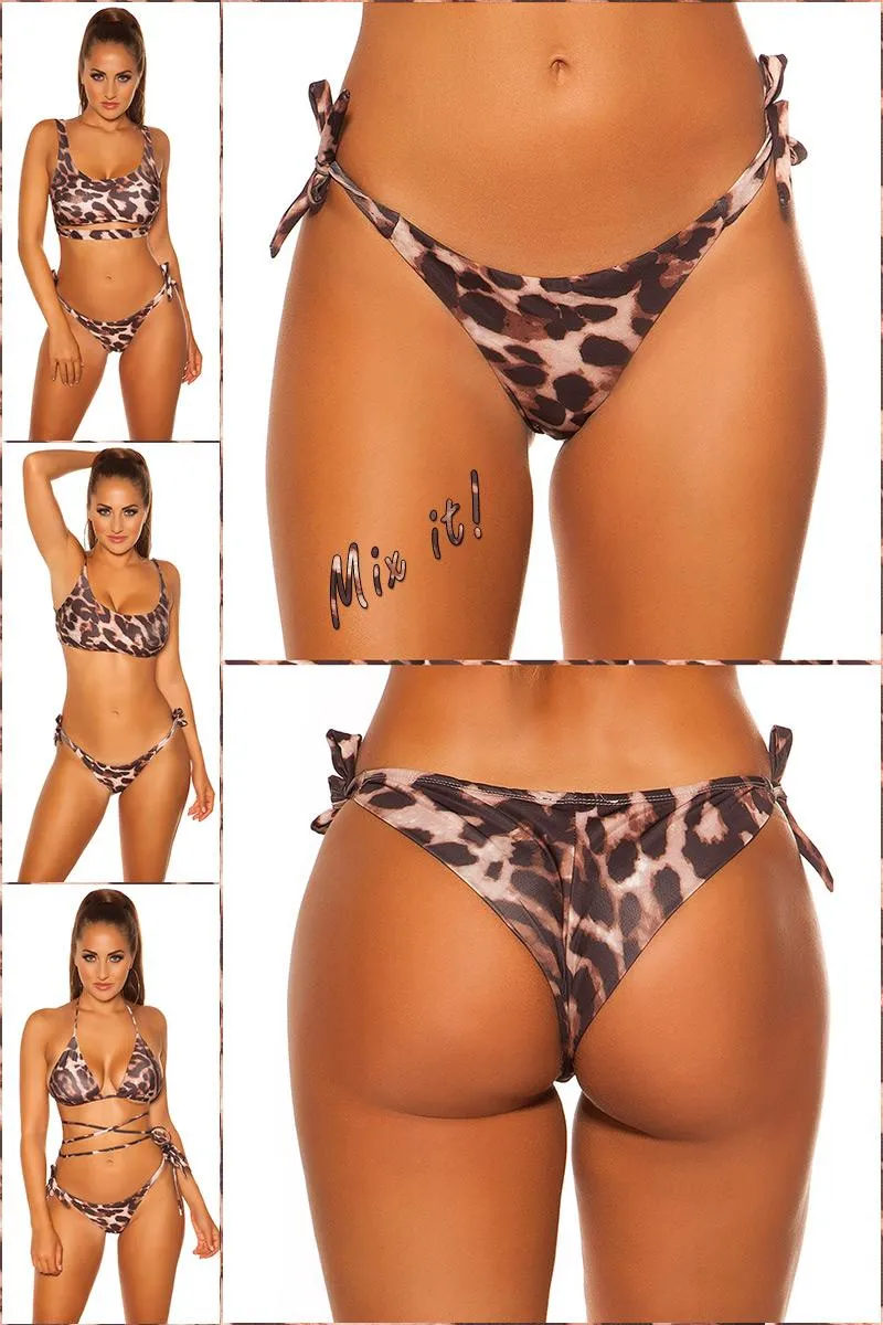 Bikini slip tanga para combinar Leo