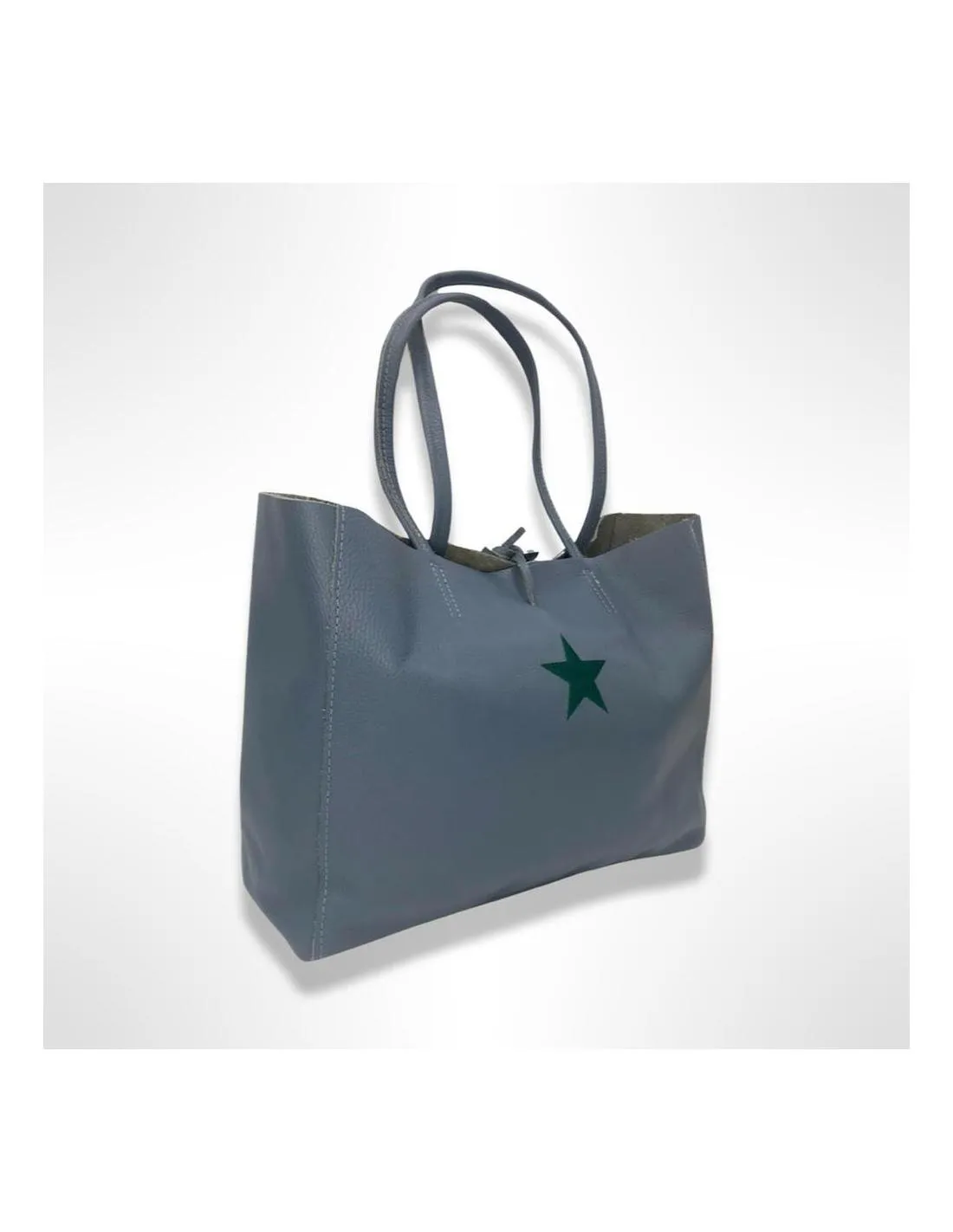 BOLSO AZUL CON ESTRELLA SOHO MADRID WOW STAR