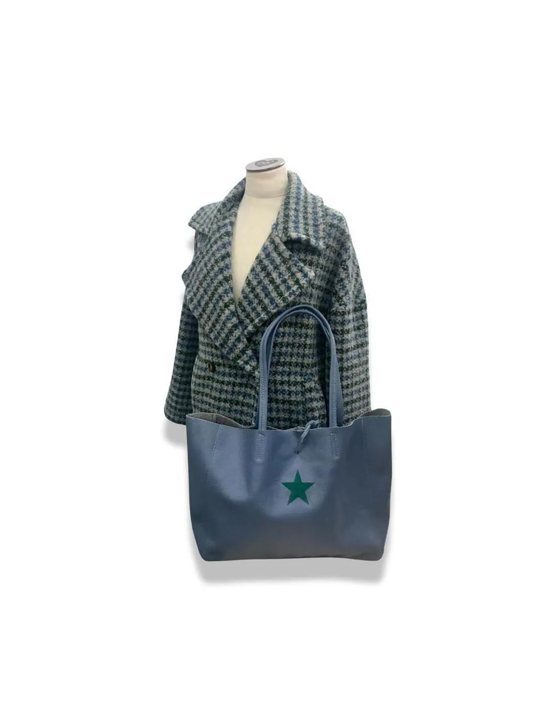 BOLSO AZUL CON ESTRELLA SOHO MADRID WOW STAR