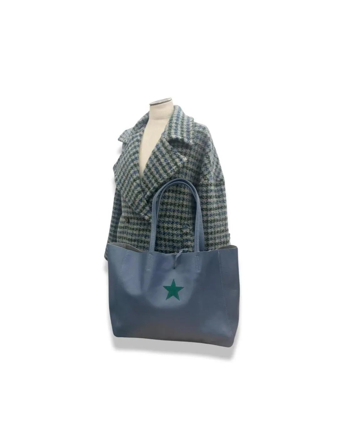 BOLSO AZUL CON ESTRELLA SOHO MADRID WOW STAR
