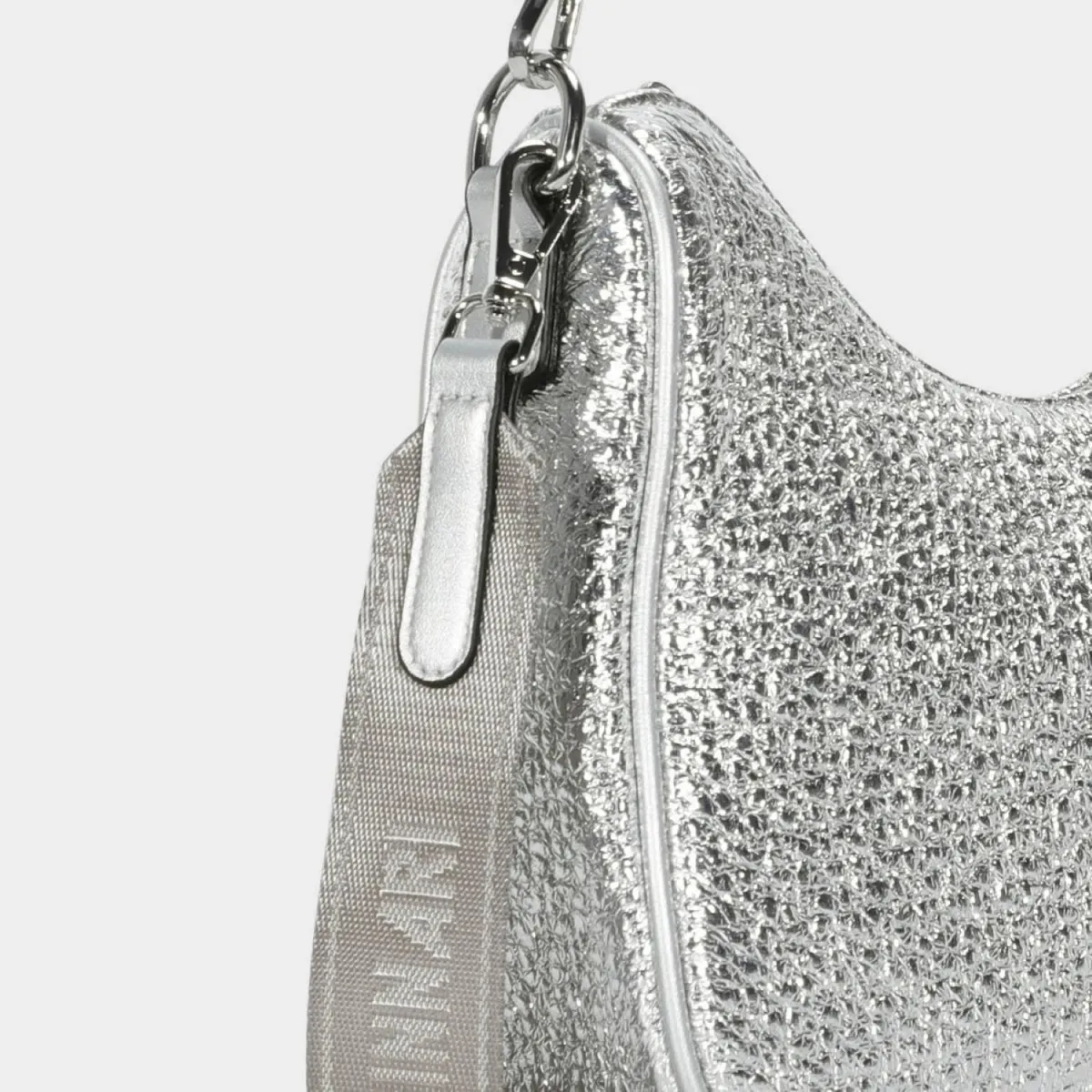 Bolso de hombro binnari plata de vestir rebajas Cnp19651