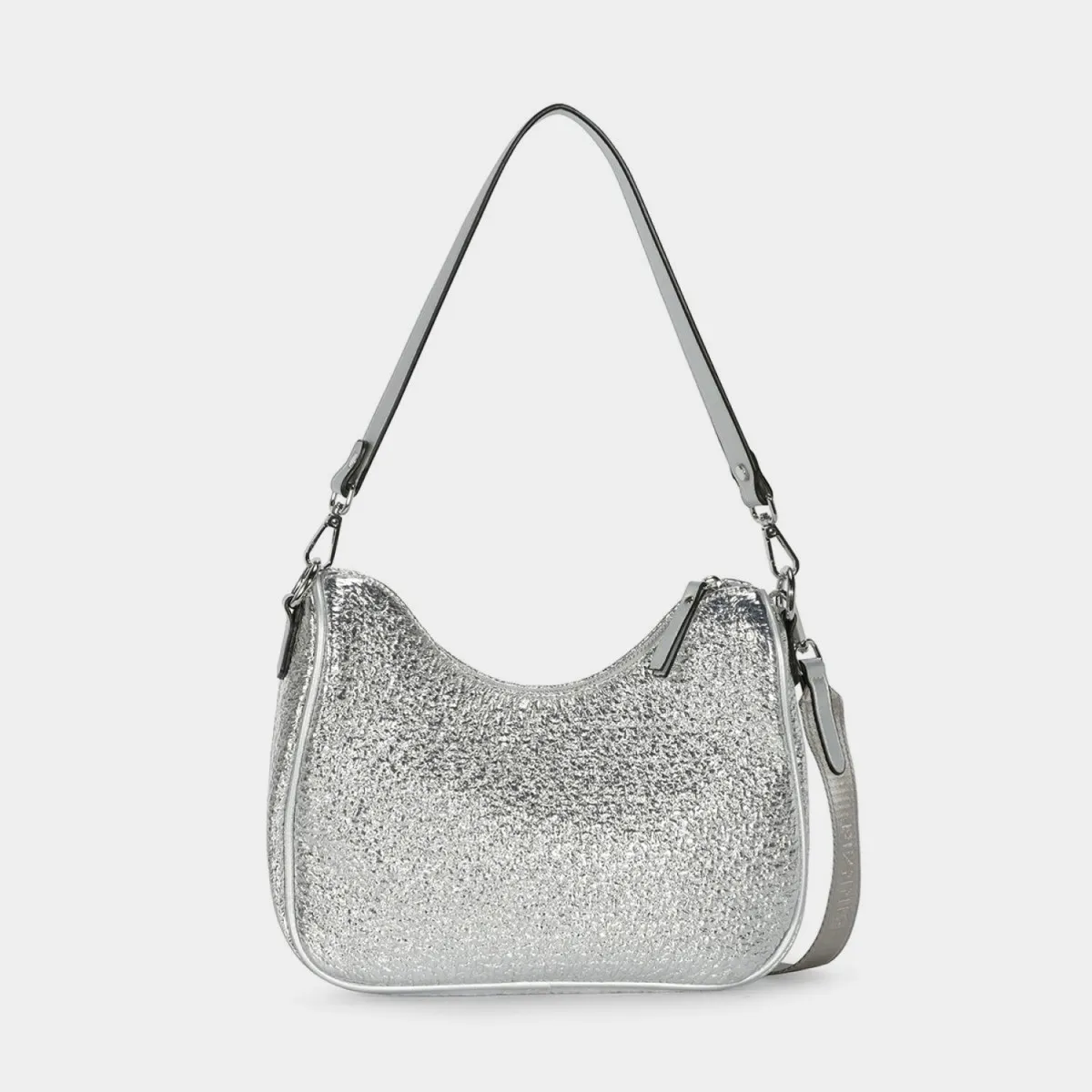 Bolso de hombro binnari plata de vestir rebajas Cnp19651