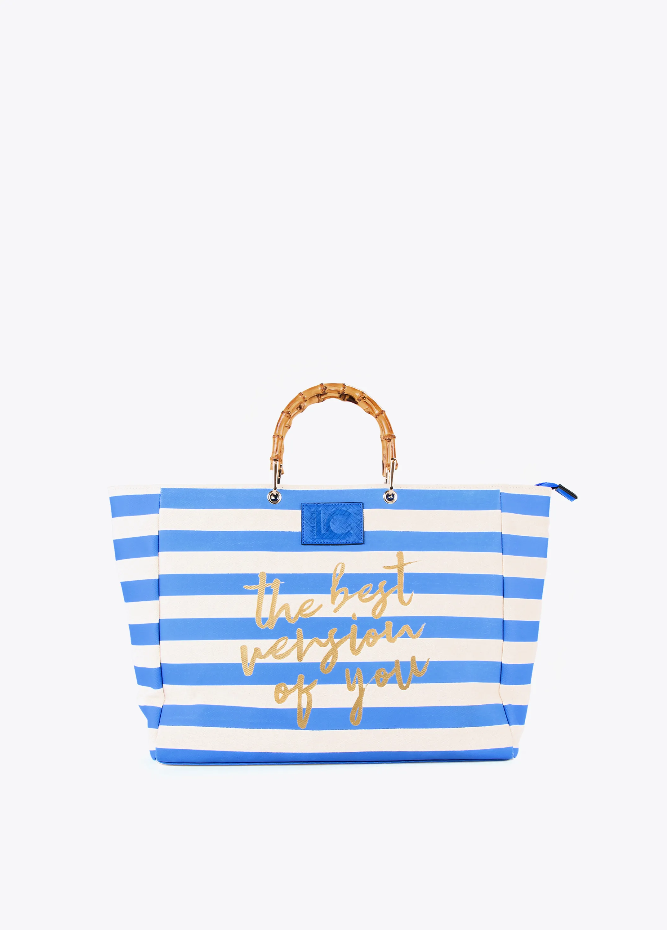 Bolso rayas Lola Casademunt