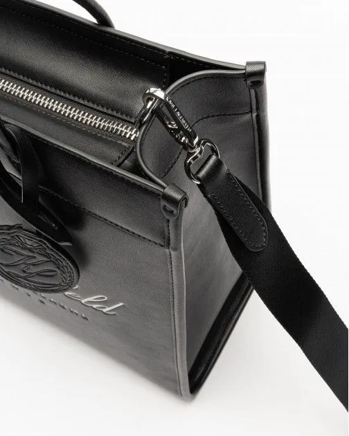 Bolso tote Karl Lagerfeld Hotel Karl Tote Tech Leath Negro