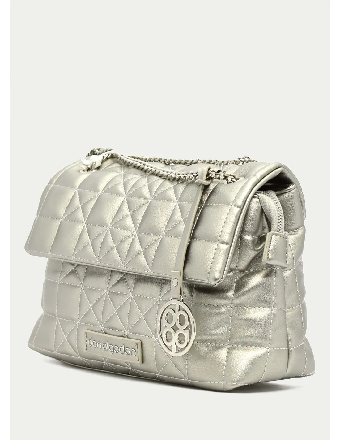 BOLSOS DON ALGODON 2953 PLATA 