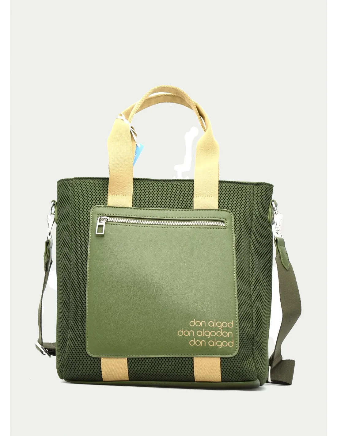 BOLSOS DON ALGODON 7802 VERDE 