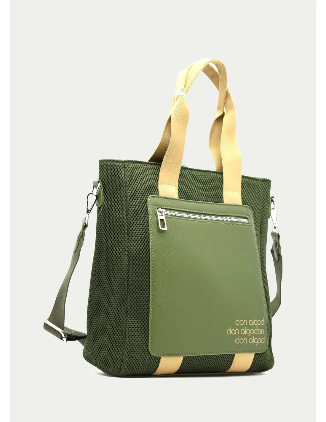BOLSOS DON ALGODON 7802 VERDE 