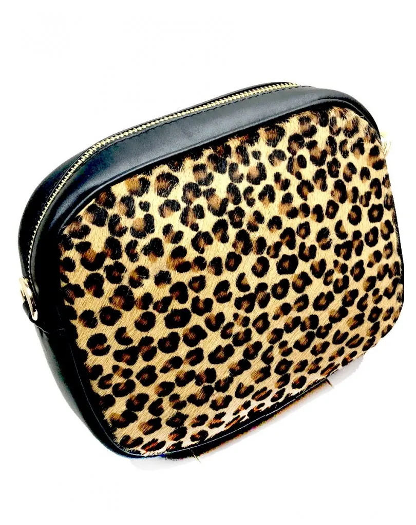 BOLSOS PIEL LEOPARDO TIPO BANDOLERA