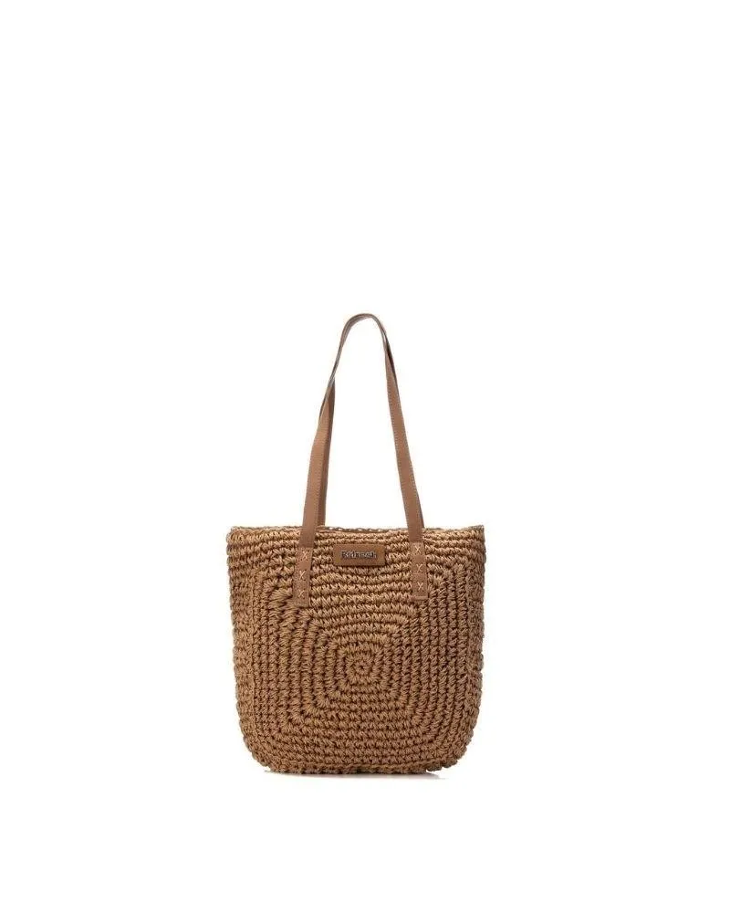  Bolsos Rafia Mujer Taupe 183187