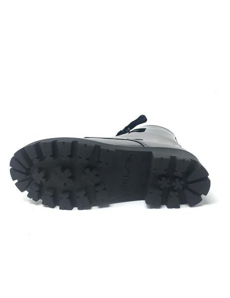 bota cordones charol antracita