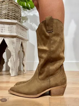 Bota Cowboy TOWNE Camel