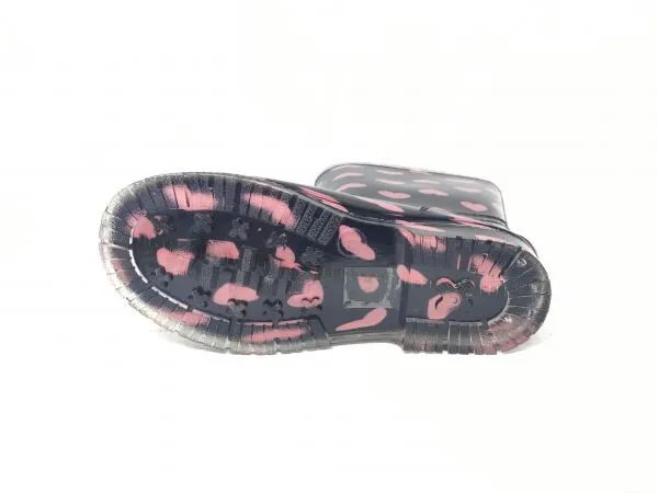 Botas Agua Niña Corazones