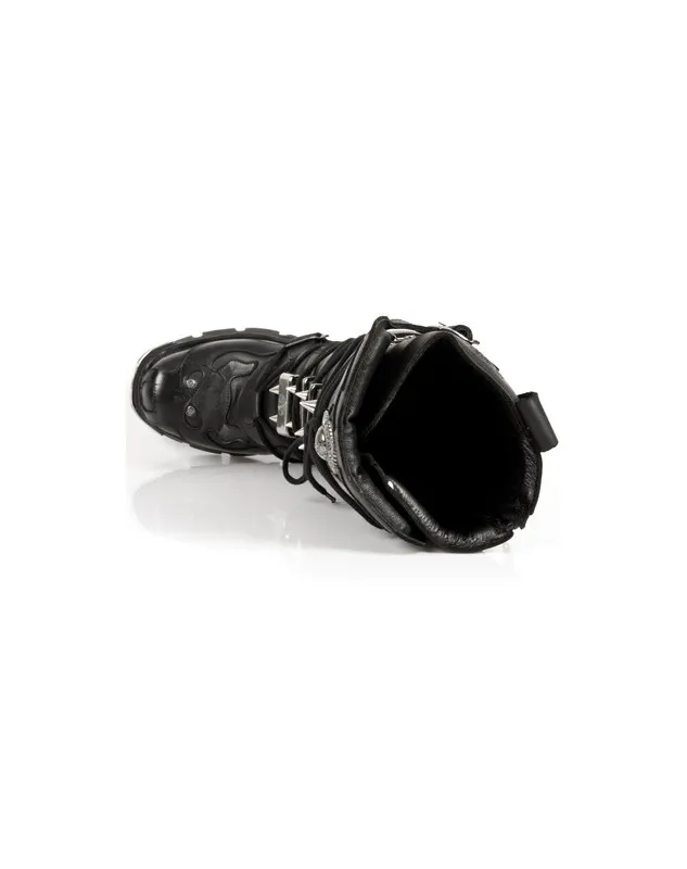 BOTAS ALTAS ALTURA RODILLA NEGRAS DE NEWROCK