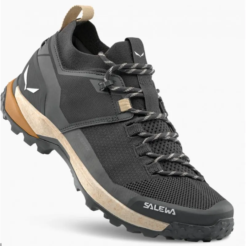 Botas bajas de montaña Salewa PUEZ KNIT PTX (Negro/Negro) Hombre