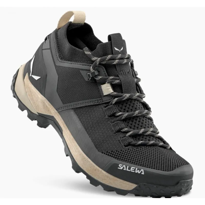 Botas bajas de montaña Salewa PUEZ KNIT PTX (Negro/Negro) Mujer