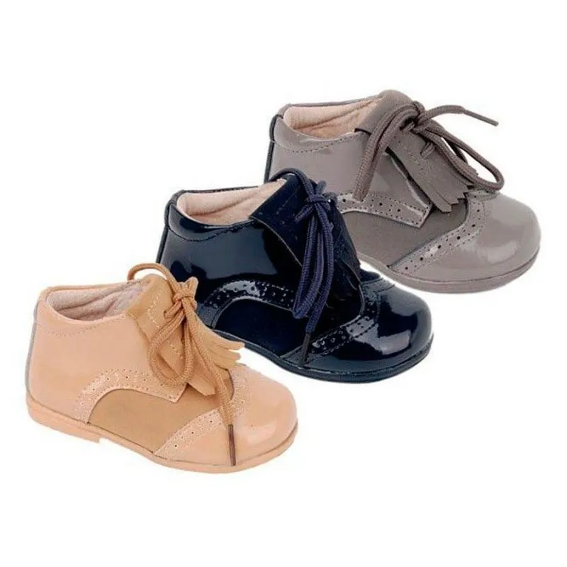 Botas blucher unisex con flecos