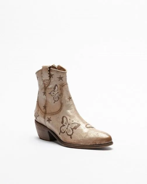 Botas Cowboy PROF F24129 Beige