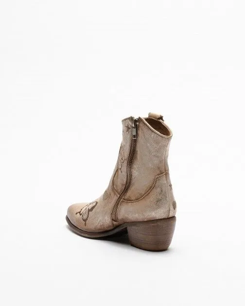 Botas Cowboy PROF F24129 Beige