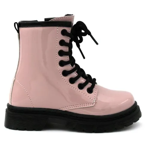 Botas militares charol BUBBLE KIDS 492