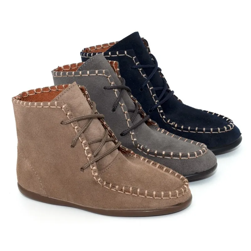 Botas niña tipo mohicanas
