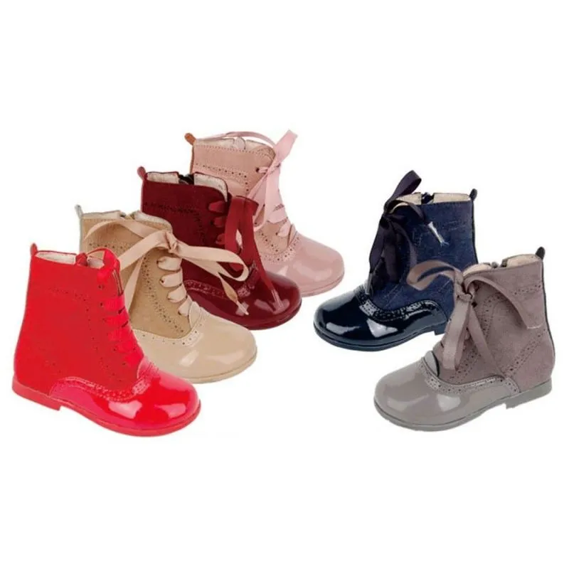 Botas pascualas de piel