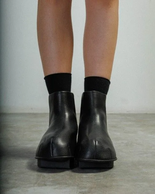 Botas plataforma Trippen Gibbous Negro