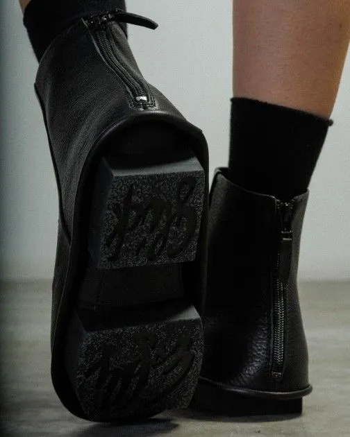 Botas plataforma Trippen Gibbous Negro