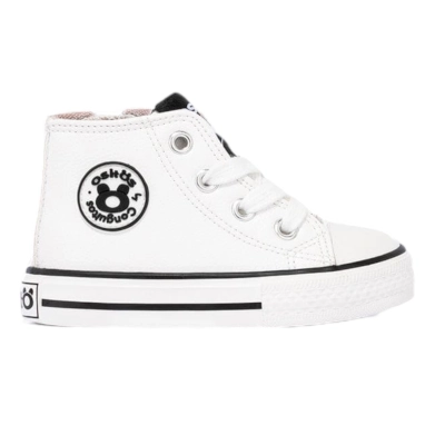 Botin osoto by conguitos blanco cordones