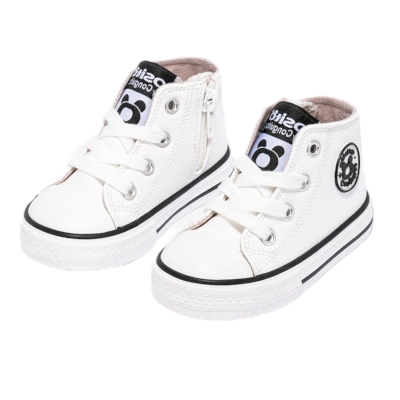 Botin osoto by conguitos blanco cordones