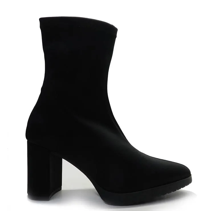 Botín Miss Elastic Mani Negro
