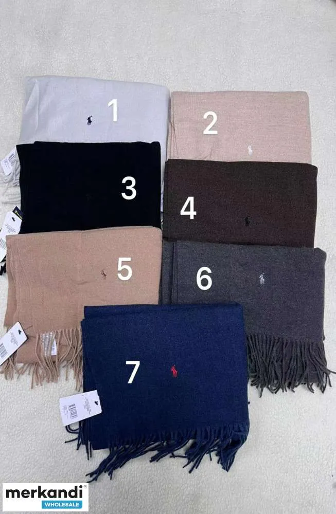 Bufanda unisex Remnant Ralph Lauren en diferentes colores: talla única\u00F6\u00DFe para los amantes del estilo