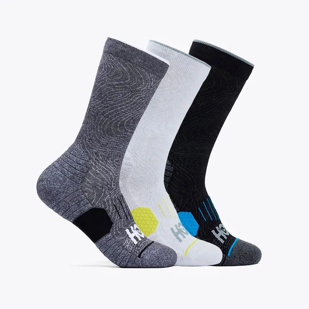 CALCETINES HOKA CREW (PACK 3 CALCETINES)
