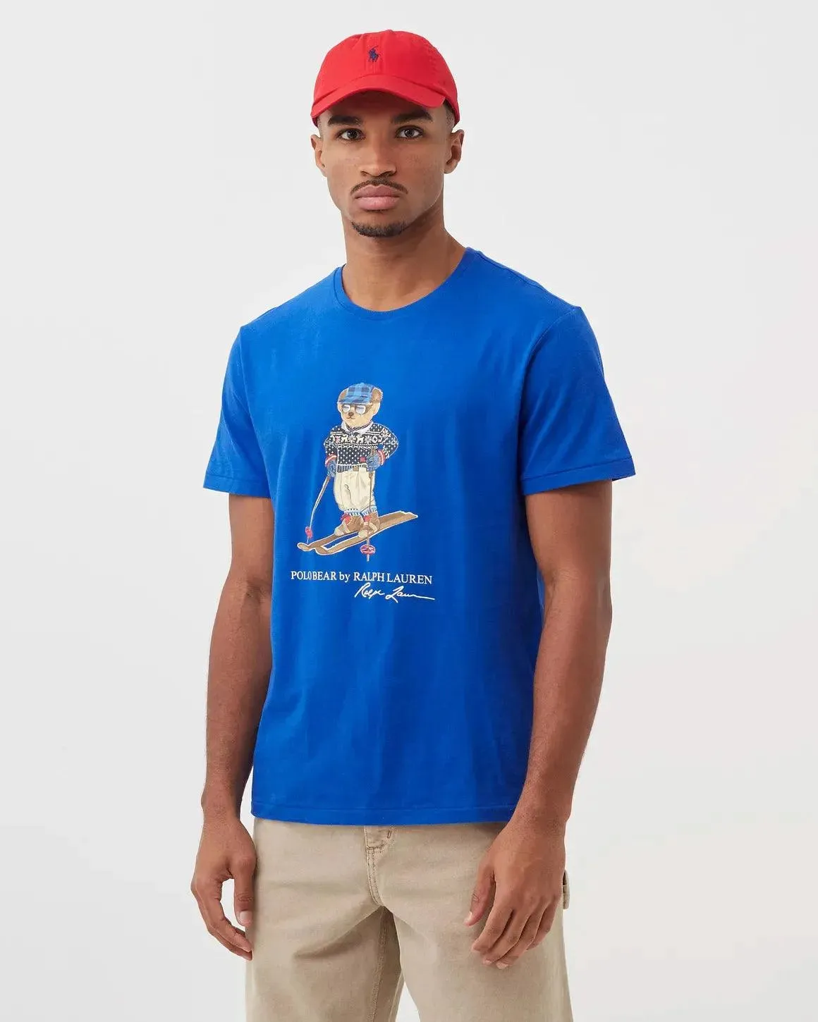 Camiseta Custom Slim Fit Ski Polo Bear