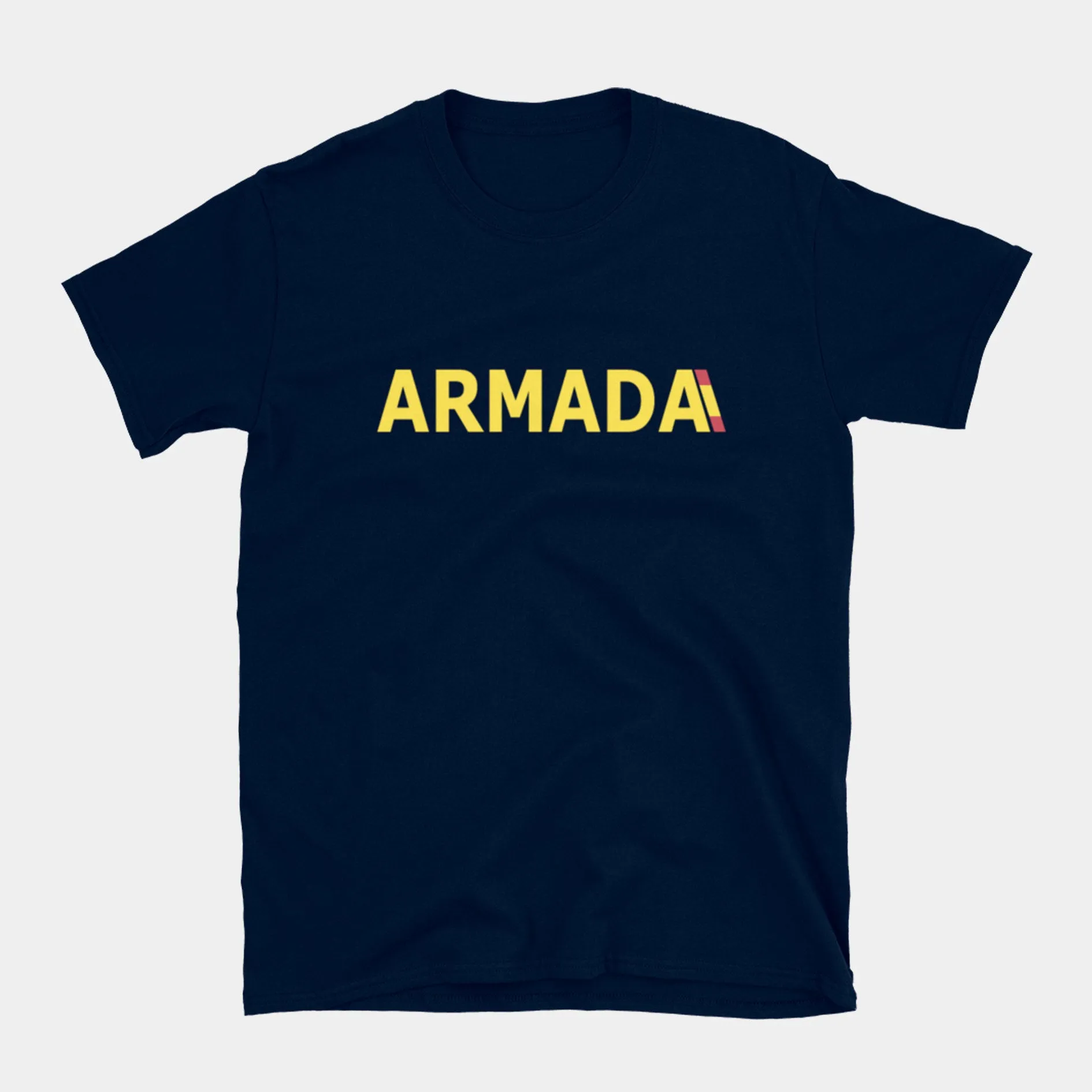 Camiseta de la ARMADA de algodón