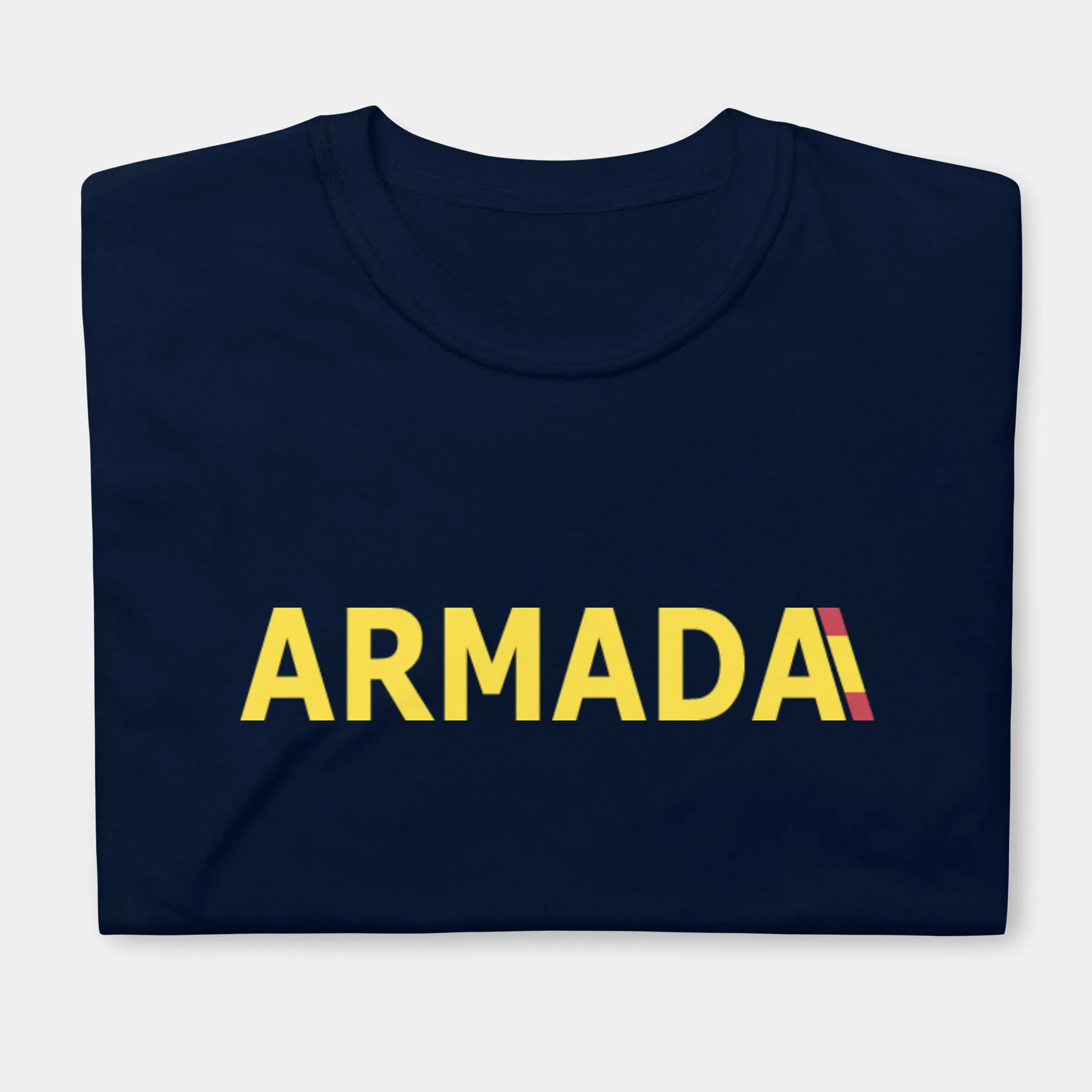Camiseta de la ARMADA de algodón