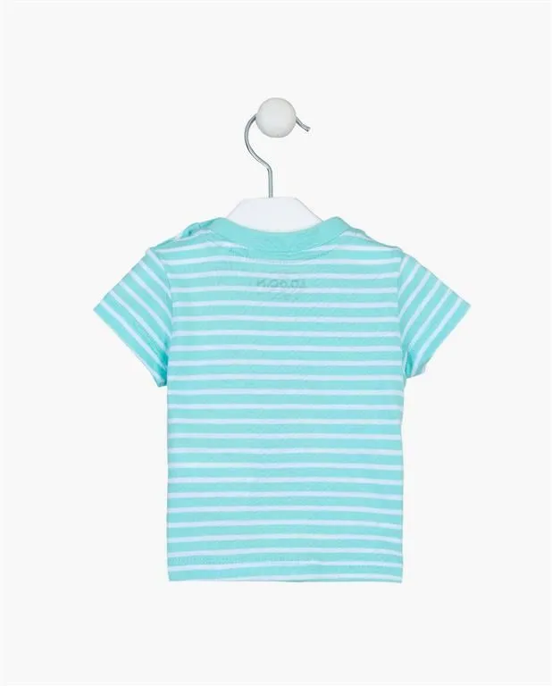 Camiseta Marinera Turquesa Bebé Losan