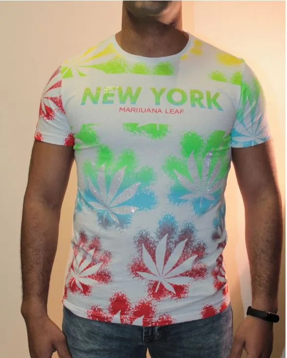 CAMISETA ORIGINAL HOMBRE LOWCOSTMANIA 5636 BLANCA