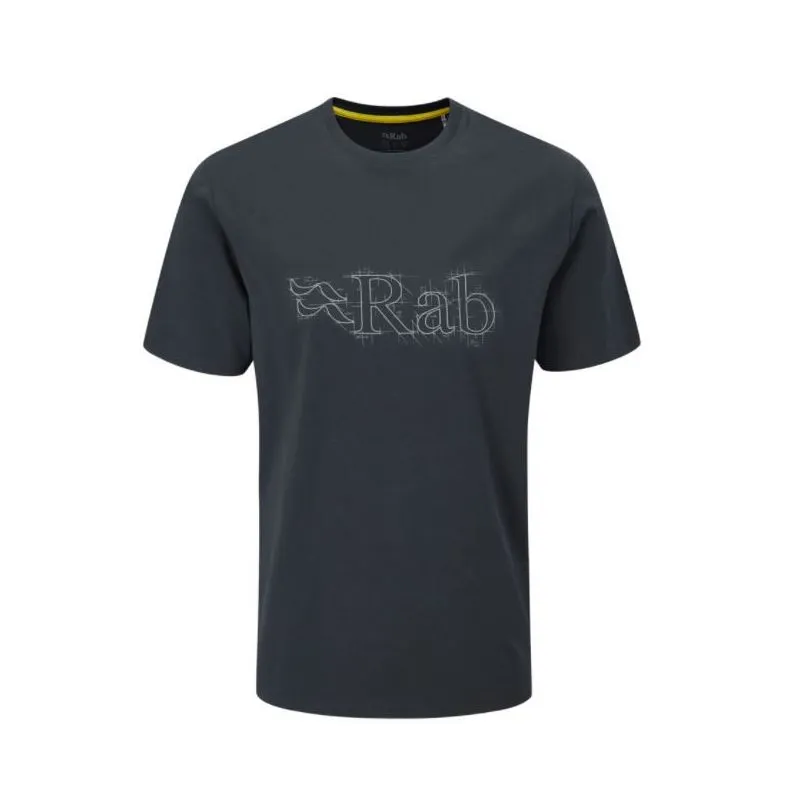 Camiseta Rab Stance Sketch (Beluga) para hombre