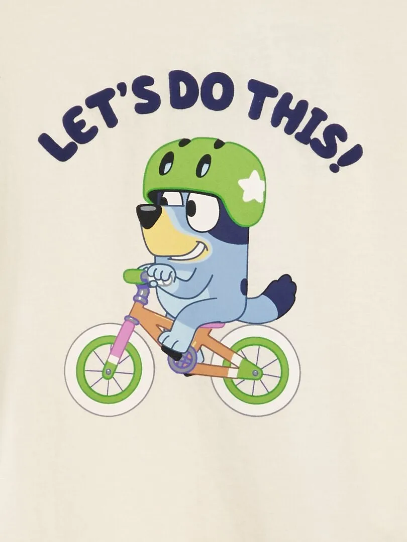 CAMISETA 'BLUEY'  BLANCO