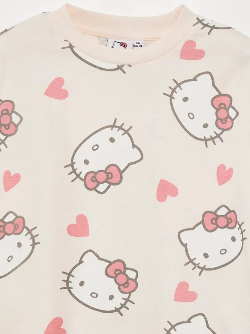 CAMISETA 'HELLO KITTY'  ROSA