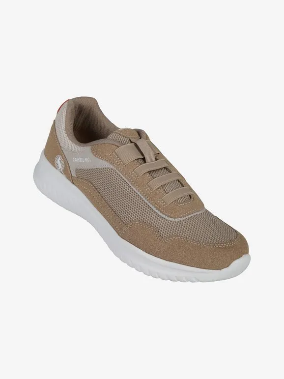Canguro Zapatillas de hombre con cordones.