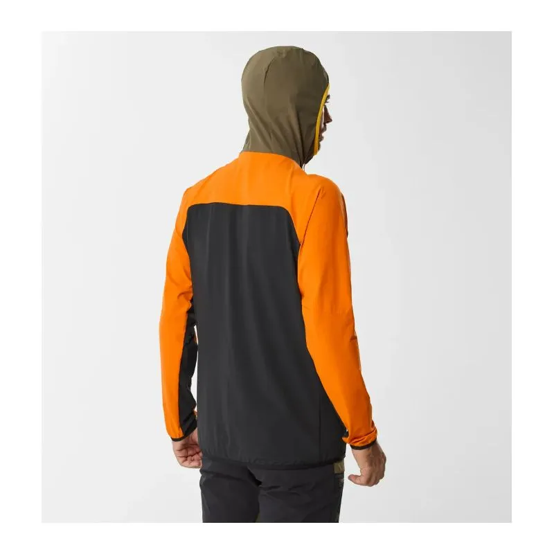 Chaqueta softshell para hombre Millet Fusion XCS Hoodie (Dorite)