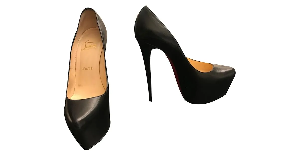 Christian Louboutin daffodile 16cm Negro 