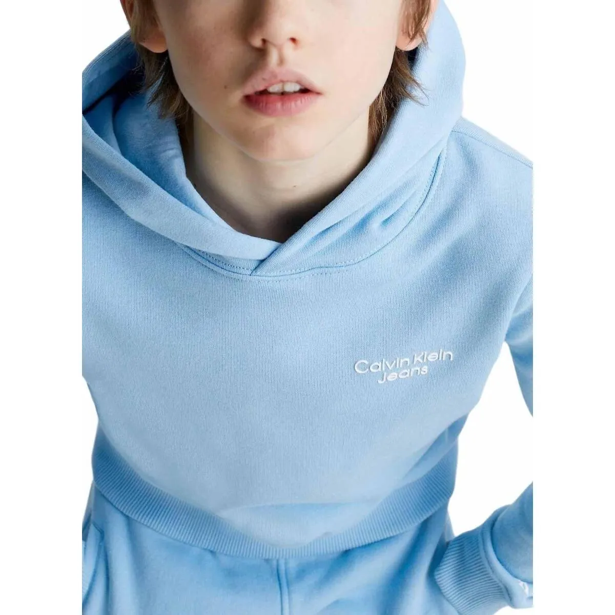 CKJ STACK LOGO HOODIE