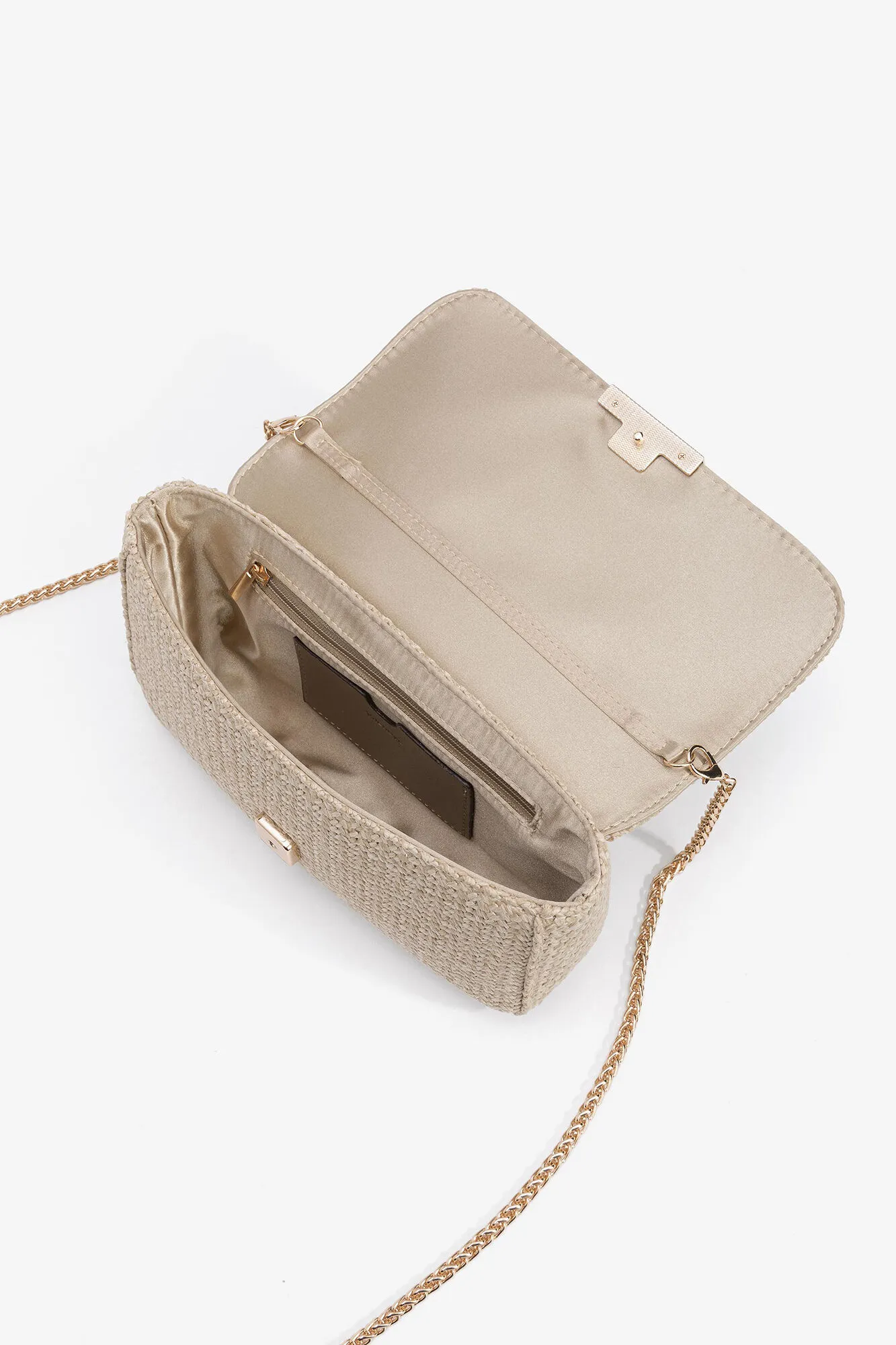 Clutch de Fiesta Efecto Paja