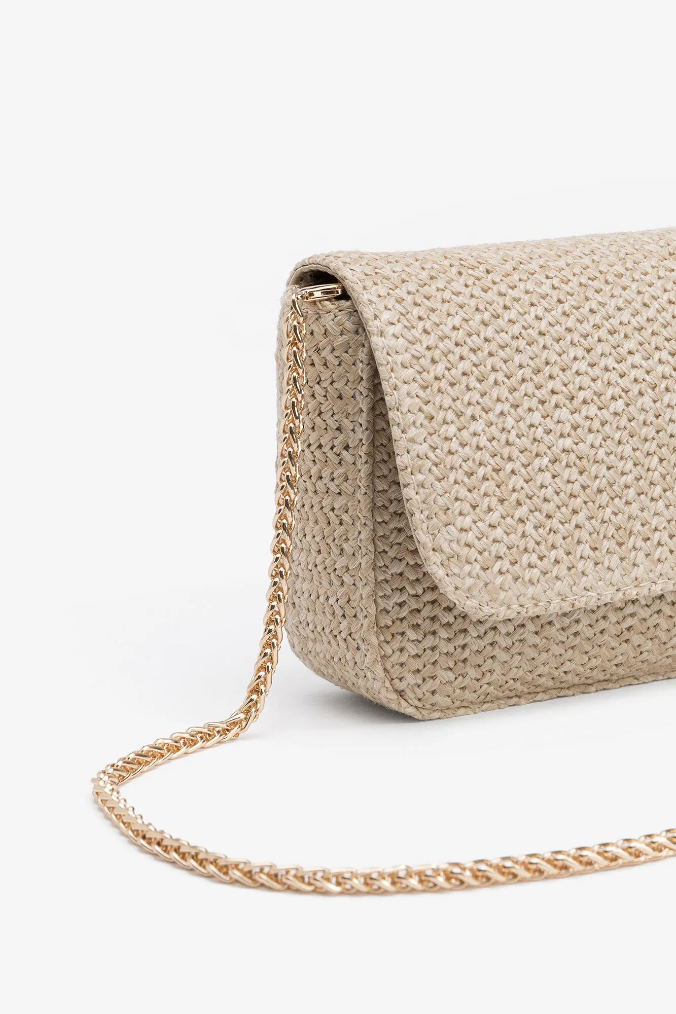 Clutch de Fiesta Efecto Paja