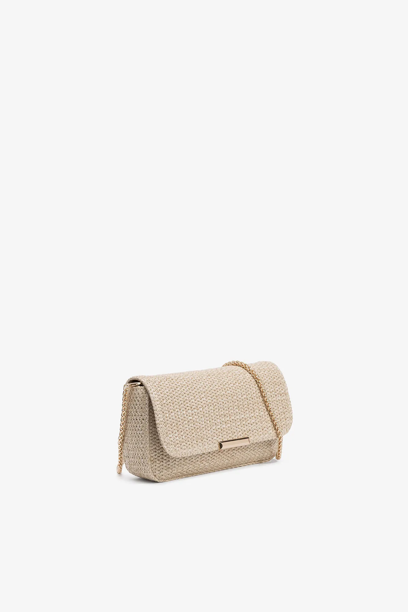 Clutch de Fiesta Efecto Paja